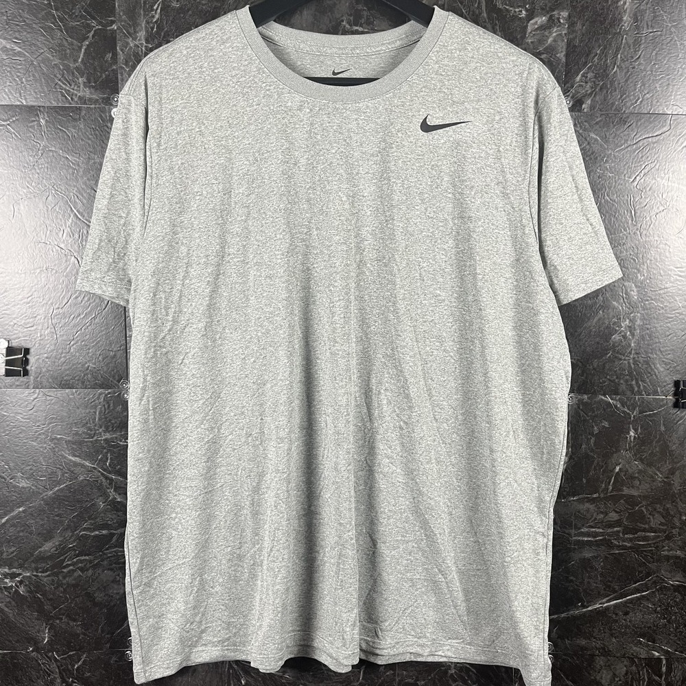 Nike Women's Grey Dri-Fit Running Shirt 2XL -New